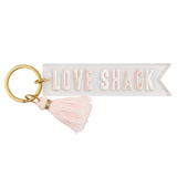 Acrylic Key Tag- Love Shack