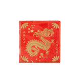 Lunar New Year 2024 Foil Dragon Cocktail Napkins