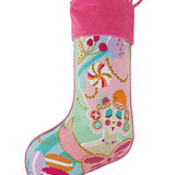 Marie Sweet Embroidered Needlepoint Stocking