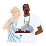 Martha Stewart Snoop Dog Sticker