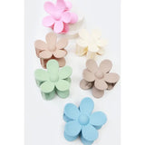 Matte Color Daisy Clip