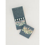 Floral Menorah Matchbook