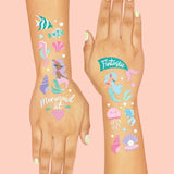 Mermaid Party Foil Tattoos