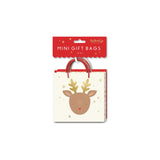 Reindeer Mini Gift Bag Set