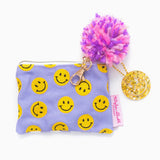 Mini Smiley Cardholder Pouch