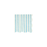 Mint Striped Small Napkins