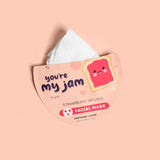 Valentine's You're My Jam Heart-Shaped Facial Mask