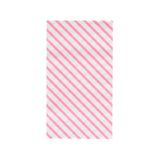 Striped Dinner Napkins- Neon Rose Stripes