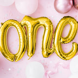 One Foil Balloon- Gold