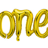 One Foil Balloon- Gold