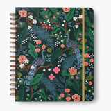 2024 17- Month Hardcover Spiral Planner- Peacock