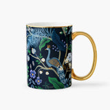 Peacock Porcelain Mug