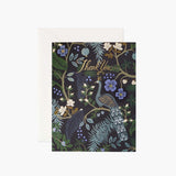 Peacock Thank You Cards Boxed Set- Set of 8