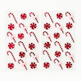 Peppermints and Candy Canes Stickers