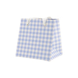 Periwinkle Gingham Gift Bag Set