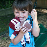 Phil the Football Knit Rattle