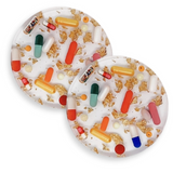 Pills + Gold Coaster