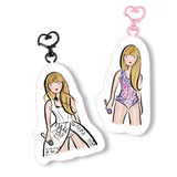 Taylor Swift Pillow Doll Keychain