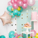 Light Powder Pink Foil Happy Birthday Balloon