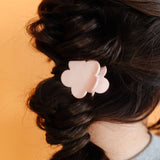 Baby Flower Claw Clip- Baby Pink