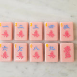 Sparrow Series American Mahjong Tile Set- Pink