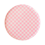 Check It! Tickle Me Pink Dinner Plate