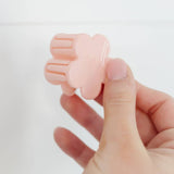 Baby Flower Claw Clip- Baby Pink