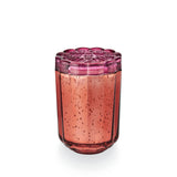 Pink Pepper Fruit Flourish Glass Candle