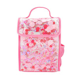 Pink Party Confetti Insulated Lunch Bag