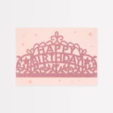 Wearable Pink Tiara Birthday Card