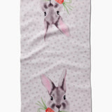 Polka Dot Bunny Tea Towels