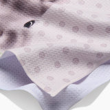 Polka Dot Bunny Tea Towels