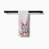 Polka Dot Bunny Tea Towels