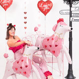 Pink Poodle Foil Balloon