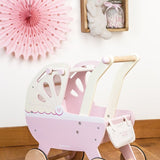 Sweet Dreams Doll Pram- Pink