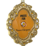 Press For French Champagne Ornament