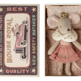 New Princess Mouse, Little Sister in Matchbox- Pink Skirt