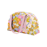 Puffy Somewhere Tote- Gatherin Flower