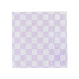 Check It! Purple Posse Large Napkins