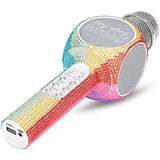 Rainbow Bling Karaoke Microphone & Blootooth