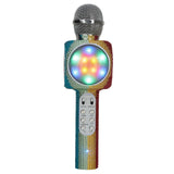 Rainbow Bling Karaoke Microphone & Blootooth