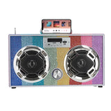 Rainbow Bling Boombox