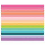 Rainbow Stripe Paper Table Cloth Roll- Wrapping Paper