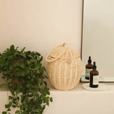 Rattan Egg Basket