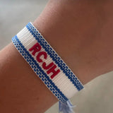 RCJH Woven Embroidered Friendship Bracelet