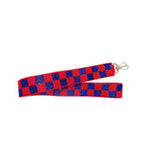 Checkered Red/Blue Strap