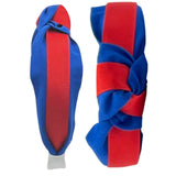 Royal Blue with Red Ribbon Headband