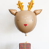 Dear Rudolph Reindeer Mylar Balloon