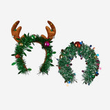 Reindeer Wreath Headbands