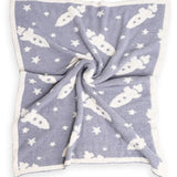 Rocket Print Kids Luxury Blanket